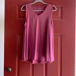 V-neck tunic tank top